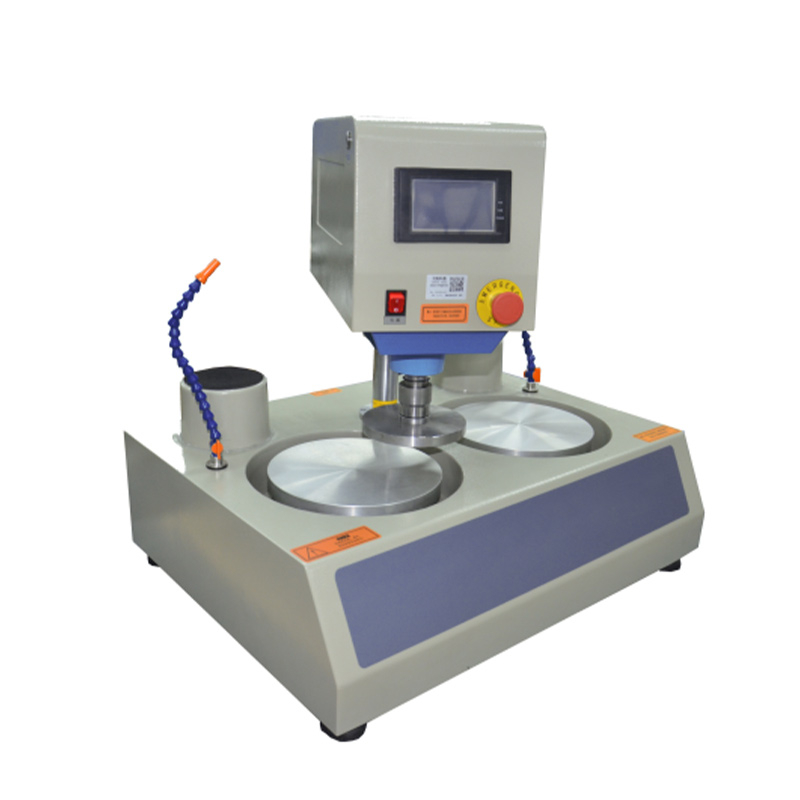 Double plate automatic pressure grinding and polishing machine