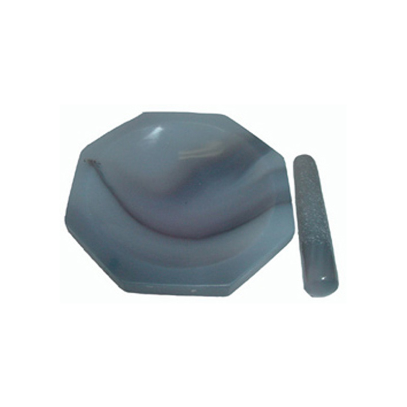 3-inch agate mortar